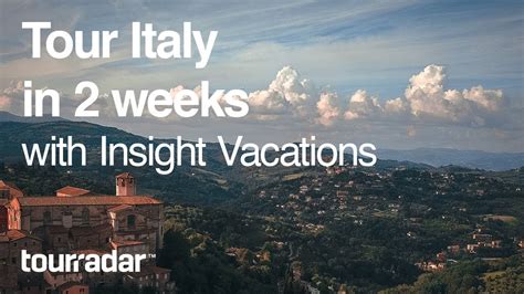 insight tours italy